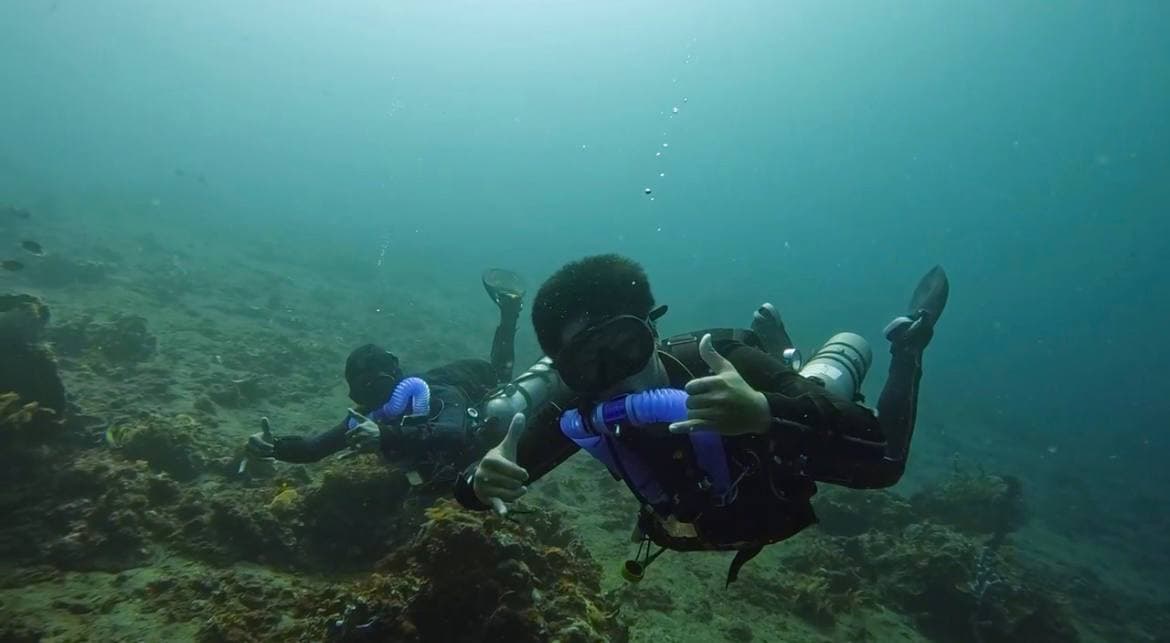 Diving